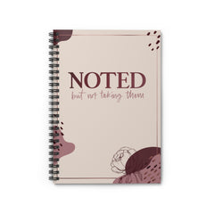 Spiral Notebook - Ruled Line