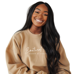 Emotional Tax Added at Checkout Unisex Heavy Blend™ Crewneck Sweatshirt