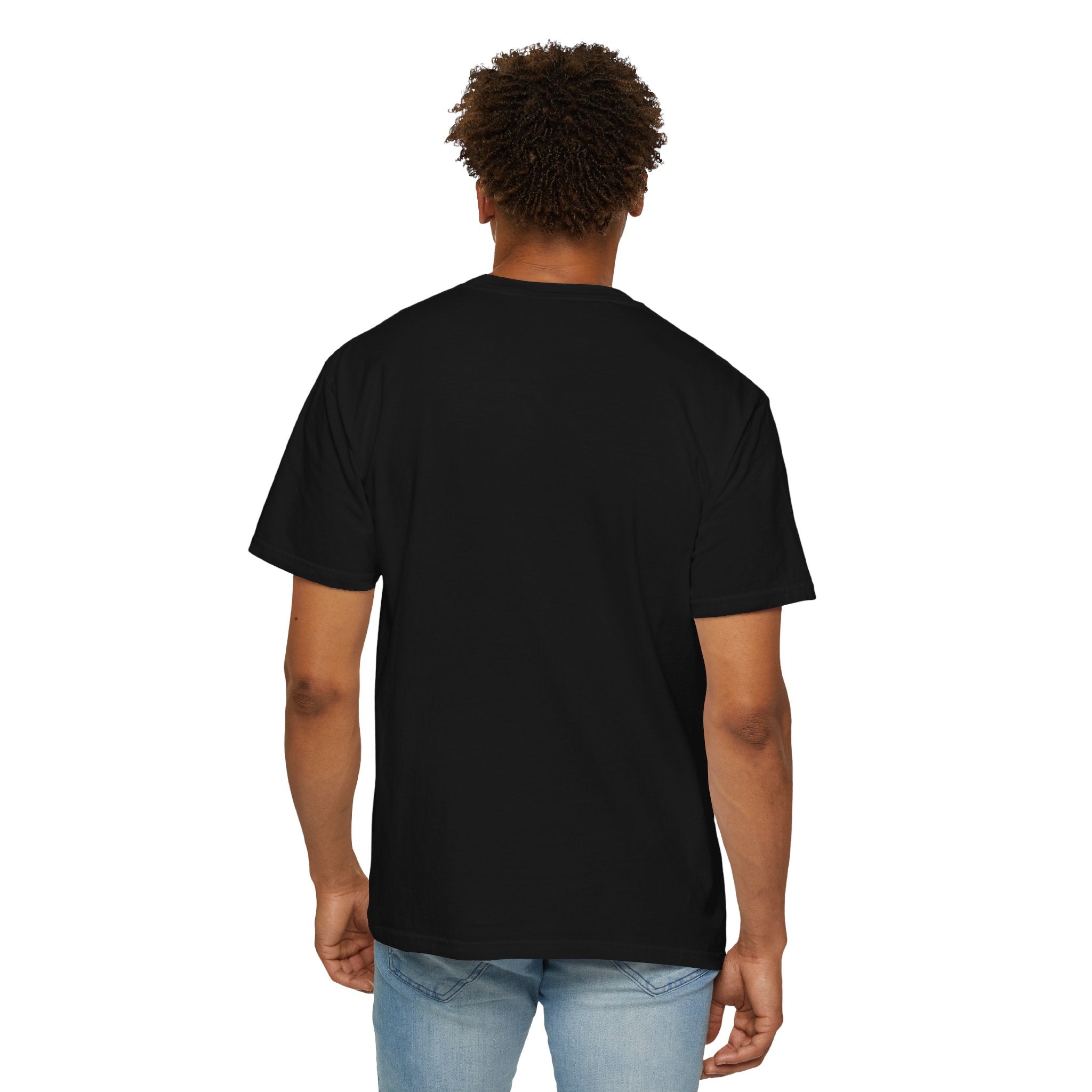 Black with a Capital B Unisex Garment-Dyed Tshirt