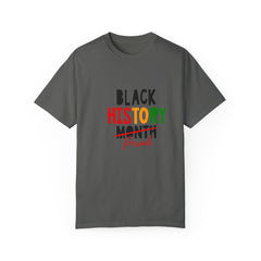 Black History Month Period Unisex Garment-Dyed T-shirt