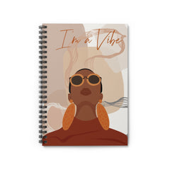 I'm a Vibe Spiral Notebook - Ruled Line