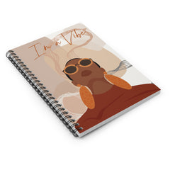 I'm a Vibe Spiral Notebook - Ruled Line